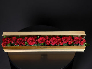 Crimson Elegance — Red Roses