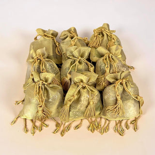 Mini Indian Organza Pouch | 4 Pieces – Perfect Gift Add-On