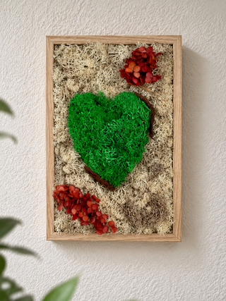 Verdant Heart Botanical Frame