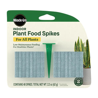 Miracle-Gro® Indoor Plant Food Spikes 6-12-6 | Pack of 48 Sticks