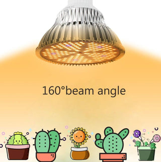 Full Spectrum Sunlike "Grow Light" Bulb for Indoor Plants (100W | 150 LEDs)