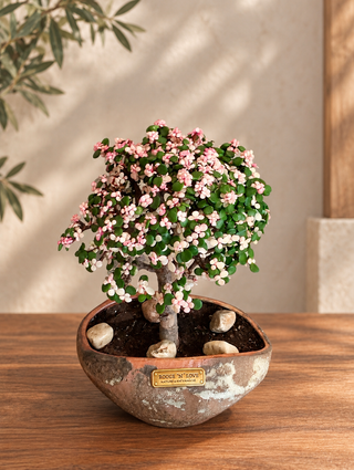 Pink Jade Bonsai · Terra