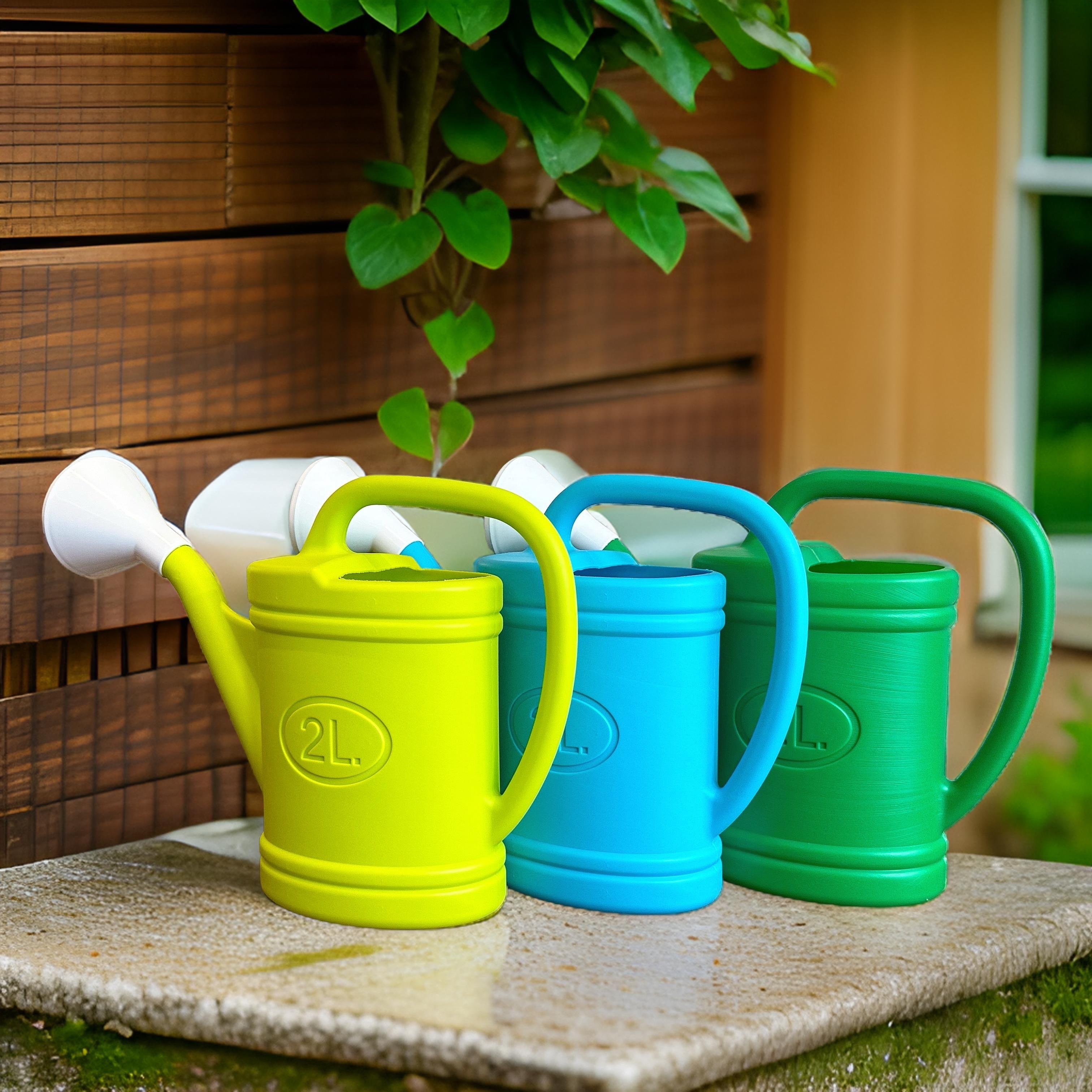 plastic watering can for plants Qilebi Plants Watering Can with a detachable shower nozzle. high quality Plastics. Suitable Nozzle for hard-to-reach areas. – ROUGE 'N' LOVE ™