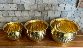 Indian Brass Luxe Pot