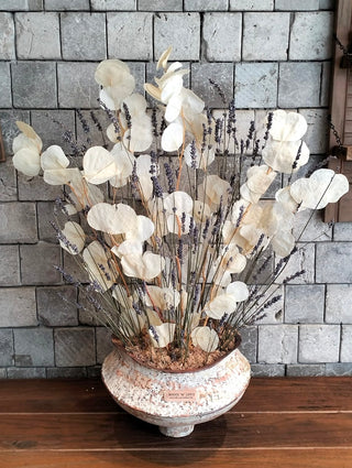 Ivory Lavender Botanical Creation