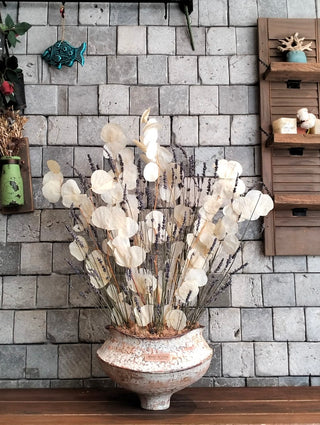 Ivory Lavender Botanical Creation