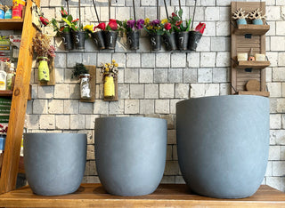 ‘Chic-Home’ Fiber Stone Planter