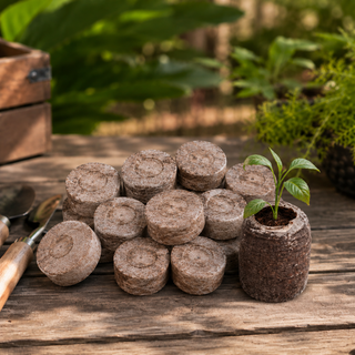 Coco Coir Seed Starter Pellets - 4 pcs