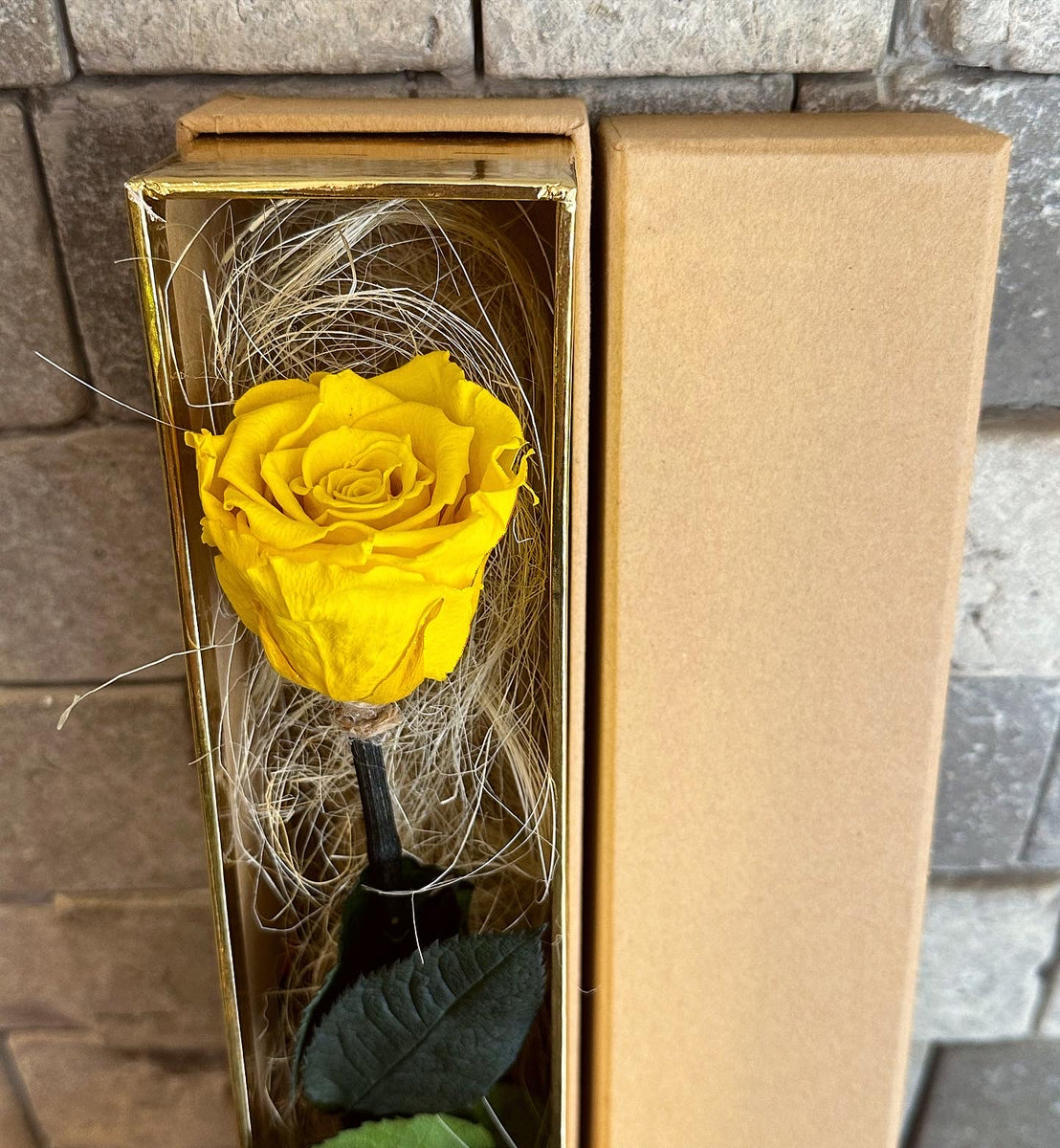 Honey Topaz Luxury Infinite Rose Gift That Lives Forever. Real ...