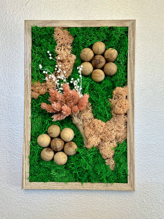 Verdant Rosé Botanical Frame