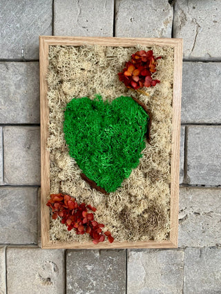 Verdant Heart Botanical Frame
