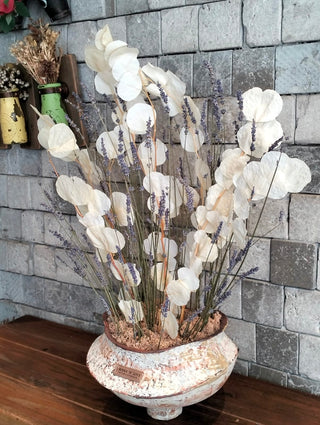 Ivory Lavender Botanical Creation
