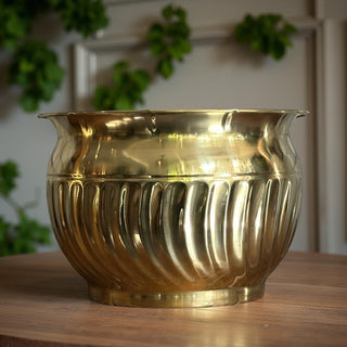 Indian Brass Luxe Pot