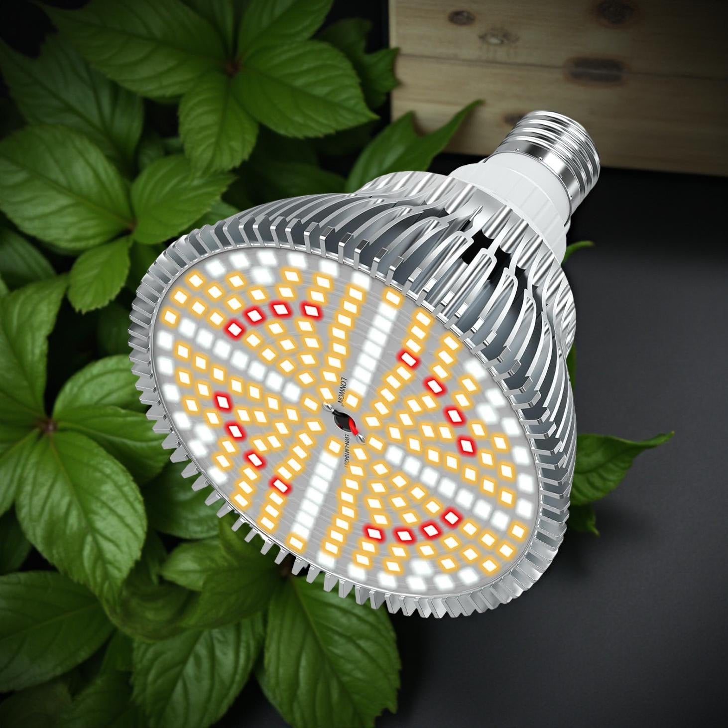 full spectrum light bulbs for indoor plants Full Spectrum Sunlike "Grow Light" Bulb for Indoor Plants (30W