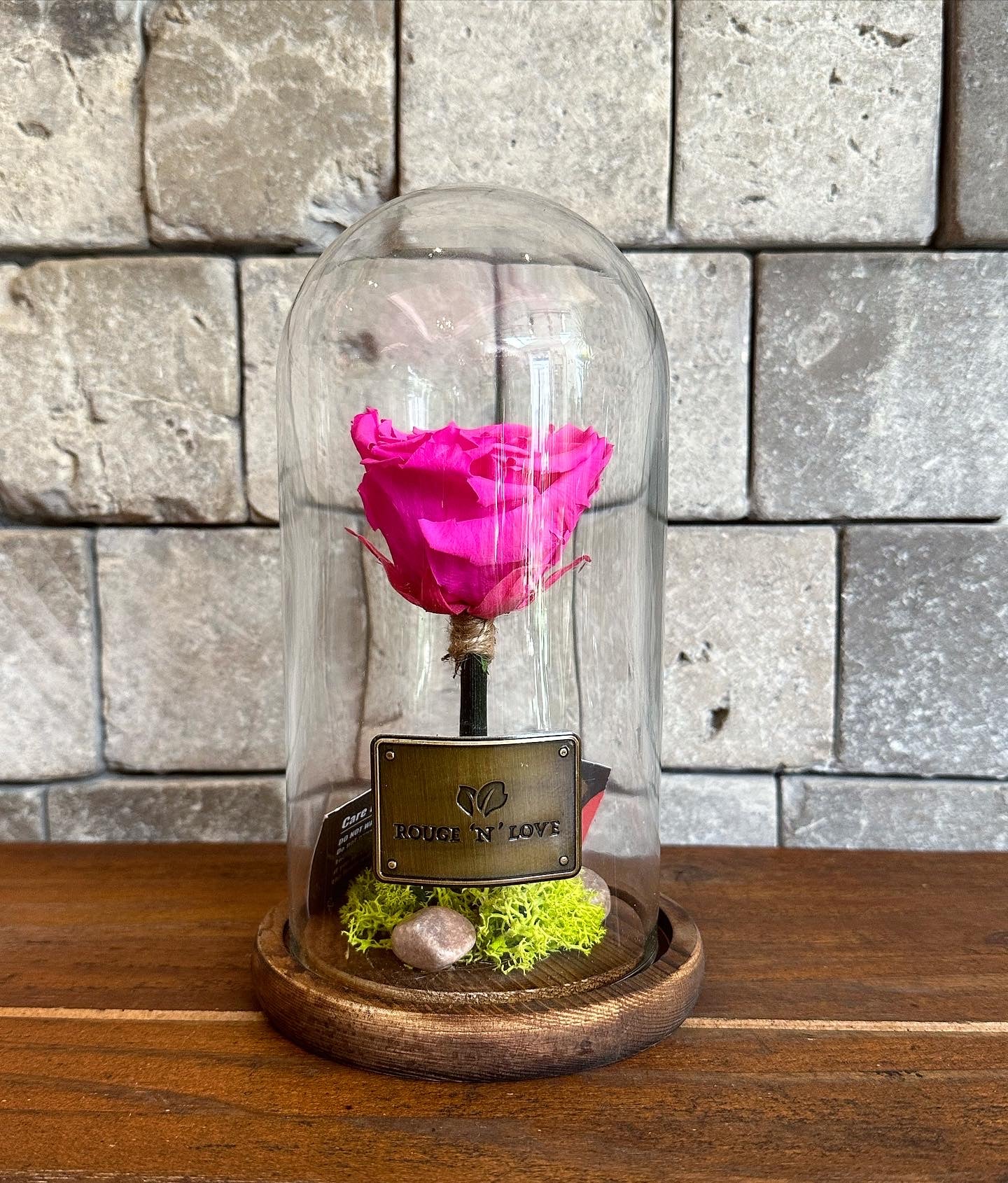 Hot Pink Infinite Rose *SM Vase*